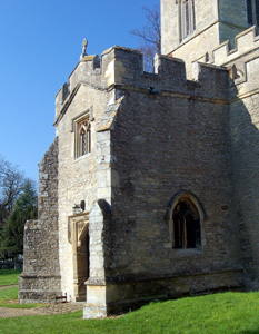 The south porch March 2011